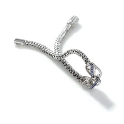 Men John Hardy Chains^Asli Bracelet, Sterling Silver, Pave