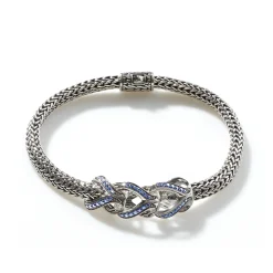 Men John Hardy Chains^Asli Bracelet, Sterling Silver, Pave