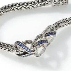 Men John Hardy Chains^Asli Bracelet, Sterling Silver, Pave