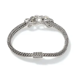 Men John Hardy Chains^Asli Bracelet, Sterling Silver, Pave
