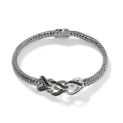 Men John Hardy Chains^Asli Bracelet, Sterling Silver, Pave