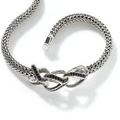 Men John Hardy Chains^Asli Bracelet, Sterling Silver, Pave