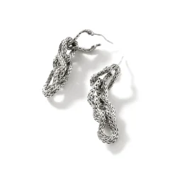 Women John Hardy Drops^Asli Link Earring, Sterling Silver