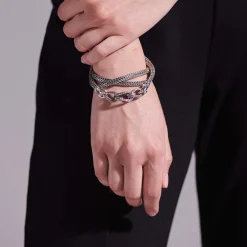 Men John Hardy Chains^Asli Wrap, Sterling Silver, 5Mm