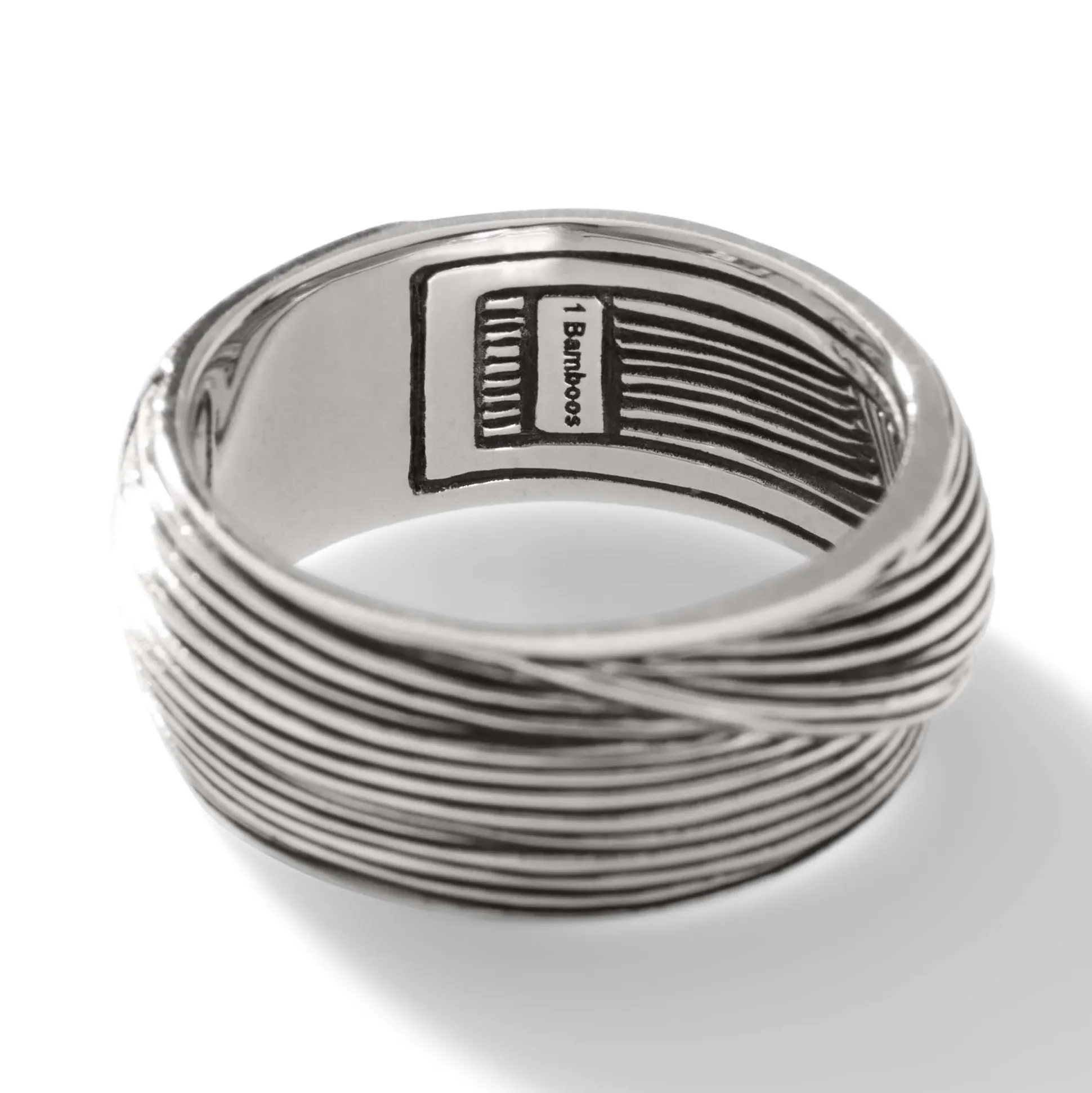 Women John Hardy Bands^Bamboo Band Ring, Sterling Silver