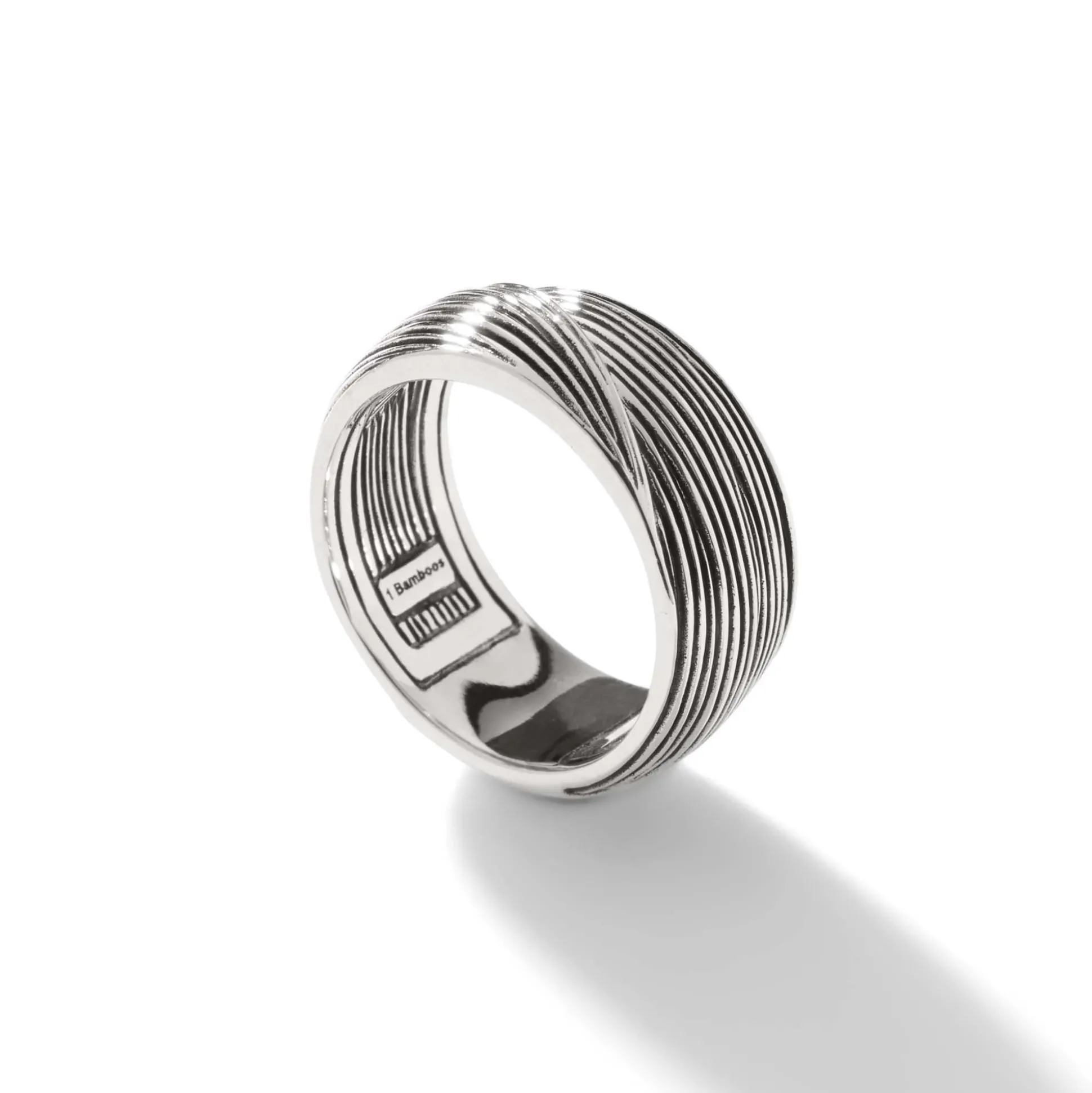 Women John Hardy Bands^Bamboo Band Ring, Sterling Silver