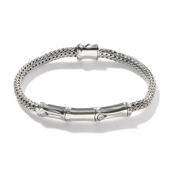Women John Hardy Chains^Bamboo Bracelet, Sterling Silver, 4Mm
