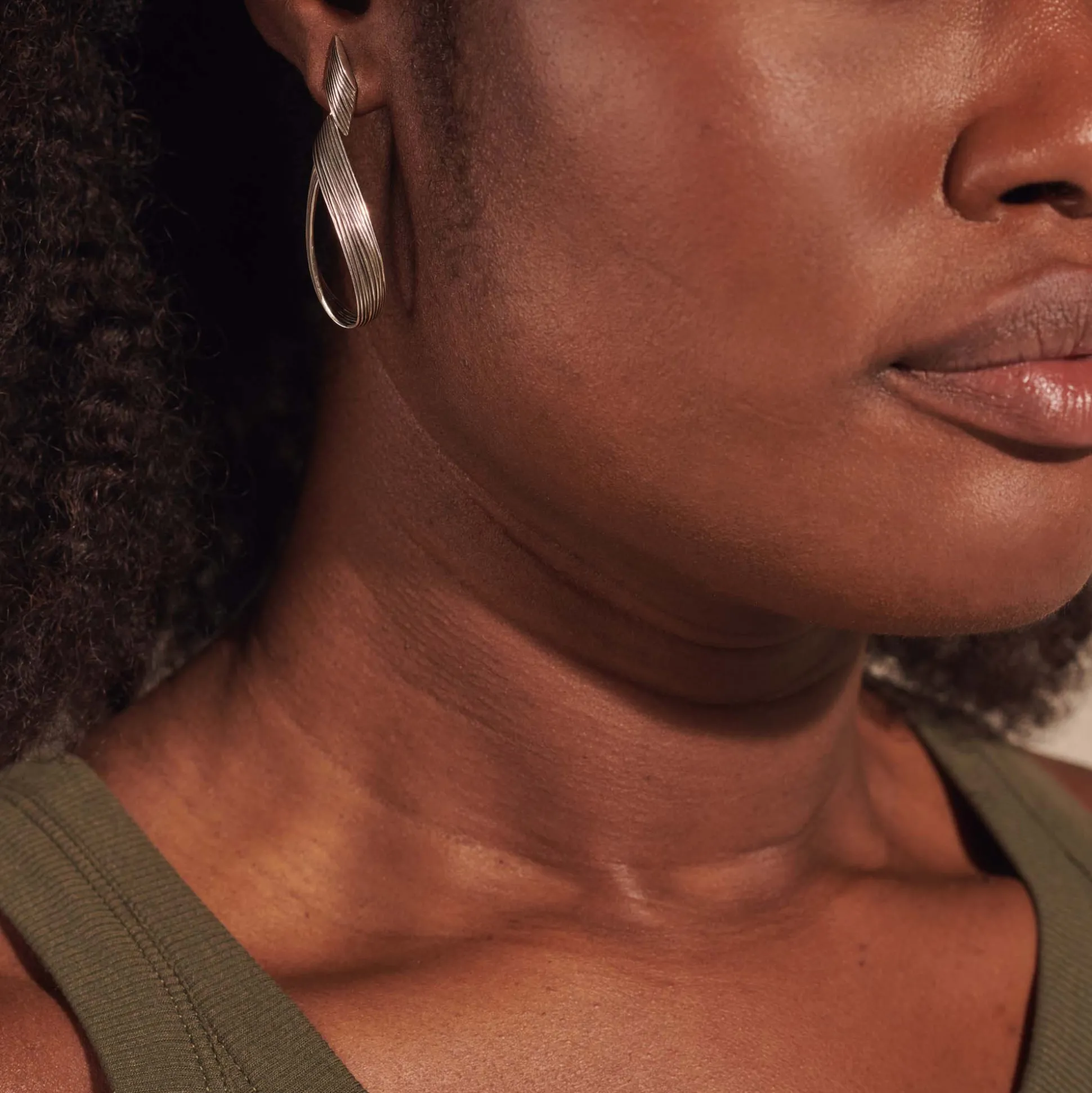 Women John Hardy Statement^Bamboo Drop Earring, Sterling Silver