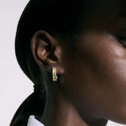 Women John Hardy Hoops^Bamboo Hoop Earring, Gold, Sterling Silver