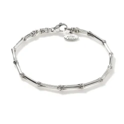 Men John Hardy Chains^Bamboo Link Bracelet, Sterling Silver