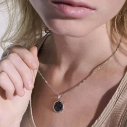 Women John Hardy Pendants^Bamboo Pendant Necklace, Silver, Pave