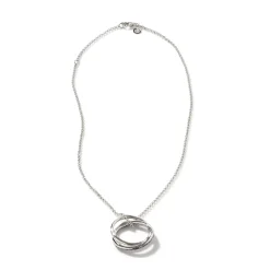 Women John Hardy Pendants^Bamboo Pendant Necklace, Silver, Pave