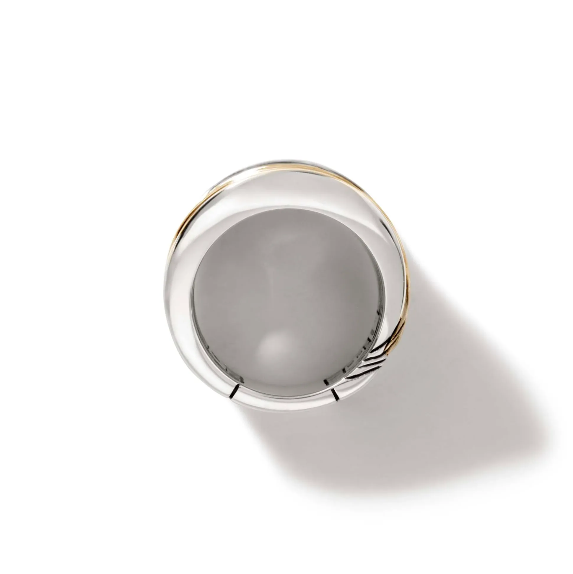 Women John Hardy Statement^Bamboo Saddle Ring, Gold, Sterling Silver