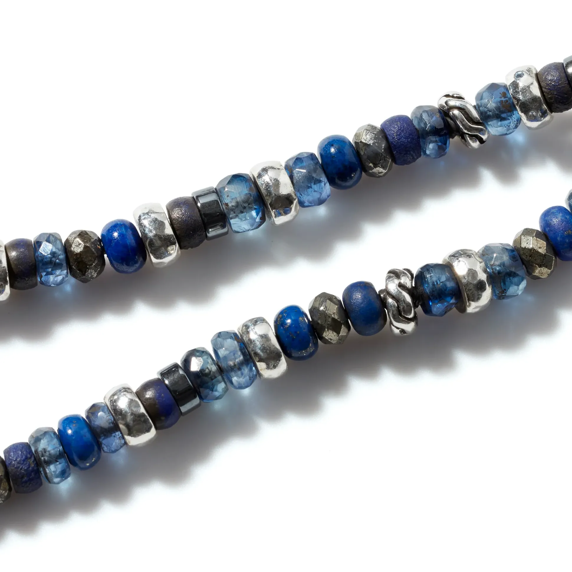 Men John Hardy Beads^Beaded Multi Wrap, Sterling Silver, Gemstones