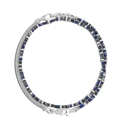 Men John Hardy Beads^Beaded Multi Wrap, Sterling Silver, Gemstones