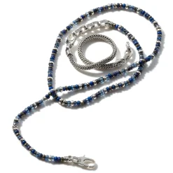 Men John Hardy Beads^Beaded Multi Wrap, Sterling Silver, Gemstones