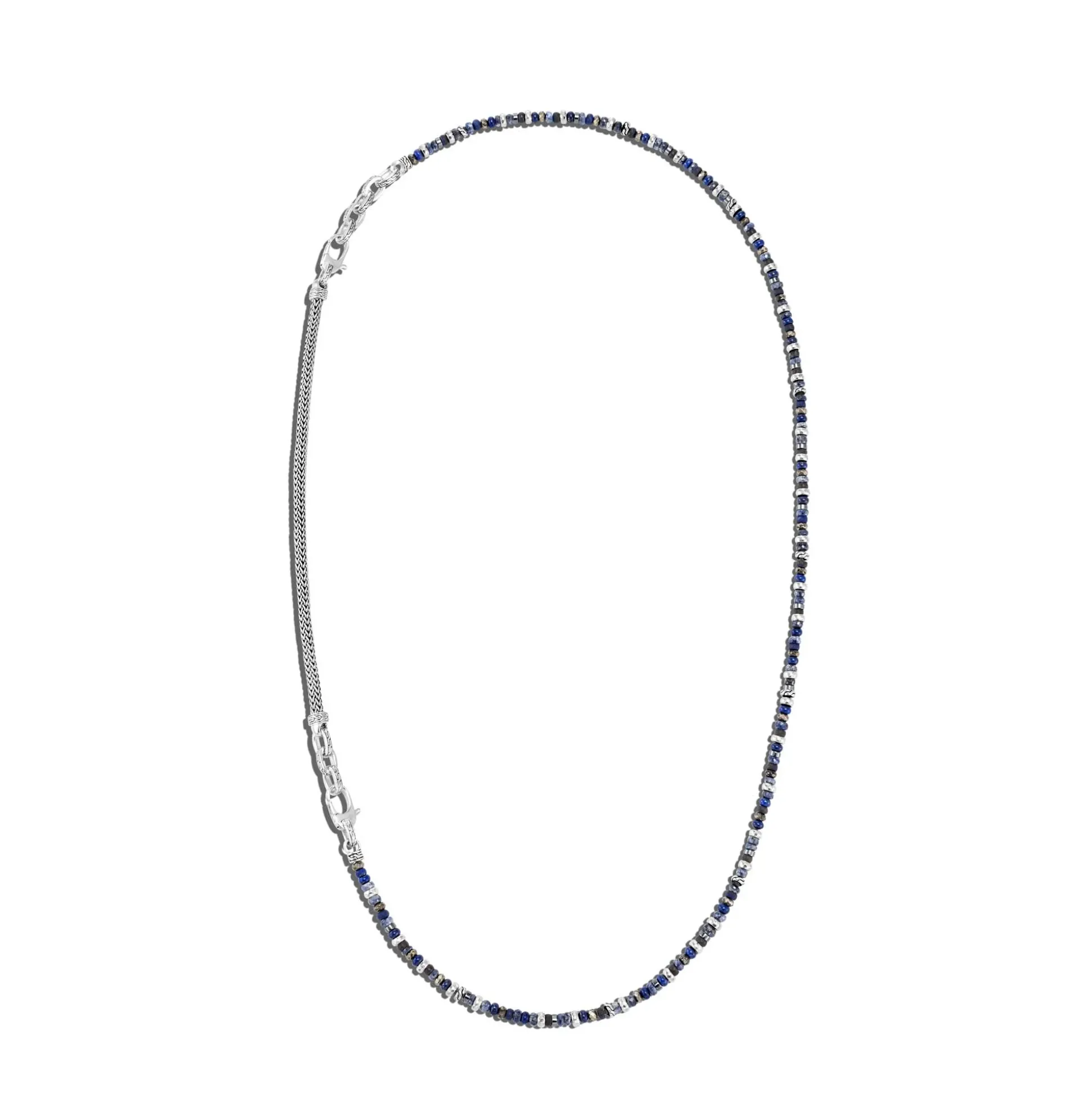 Men John Hardy Beads^Beaded Multi Wrap, Sterling Silver, Gemstones