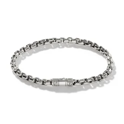 Men John Hardy Chains^Box Chain Bracelet, Sterling Silver, 4.8Mm