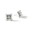 Women John Hardy Studs^Canang Sari Stud Earring, Silver, Diamonds
