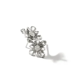Women John Hardy Studs^Canang Sari Stud Earring, Silver, Diamonds