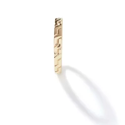 Men John Hardy Bands^Carved Chain Band Ring, Gold, Slim