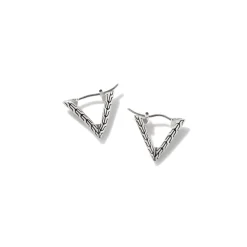 Women John Hardy Statement^Carved Chain Convertible Earring, Silver