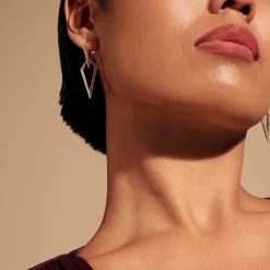 Women John Hardy Statement^Carved Chain Convertible Earring, Silver