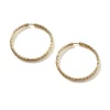 Women John Hardy Hoops^Carved Chain Hoop Earring, Gold