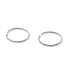 Women John Hardy Hoops^Carved Chain Hoop Earring, Silver, Large