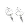 Women John Hardy Statement^Carved Chain Palu Drop Earring, Sterling Silver