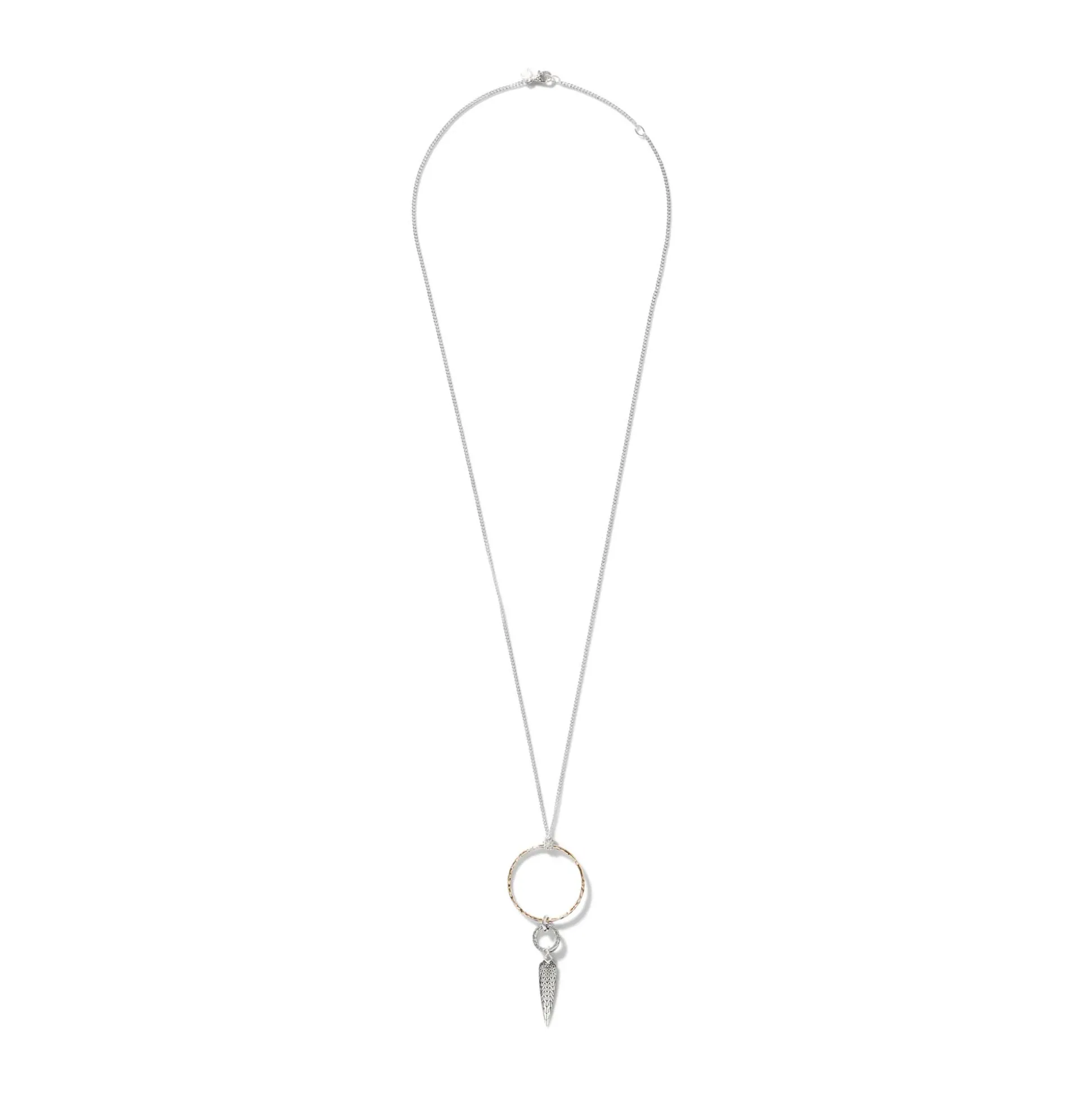 Women John Hardy Pendants^Carved Chain Palu Necklace, Silver, Gold