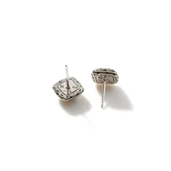 Women John Hardy Studs^Carved Chain Palu Stud Earring, Silver, Gold