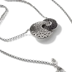 Women John Hardy Pendants^Carved Chain Pendant Necklace, Silver, Pave