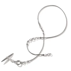 Men John Hardy Tags & Pendants^Carved Chain Pendant Necklace, Silver