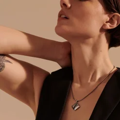 Women John Hardy Pendants^Carved Chain Pendant Necklace, Silver, Pave