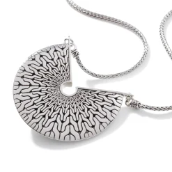 Women John Hardy Pendants^Carved Chain Pendant Necklace, Silver