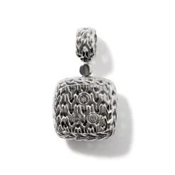 Women John Hardy Pendants^Carved Chain Pendant, Sterling Silver, Pave