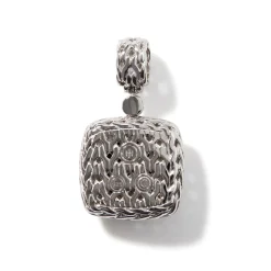 Women John Hardy Pendants^Carved Chain Pendant, Sterling Silver, Pave
