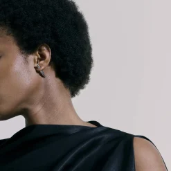 Men John Hardy Studs^Carved Chain Single Earring, Sterling Silver