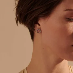 Men John Hardy Studs^Carved Chain Stud Earring, Sterling Silver