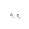 Men John Hardy Studs^Carved Chain Stud Earring, Silver, Diamonds
