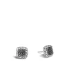 Men John Hardy Studs^Carved Chain Stud Earring, Silver, Pave