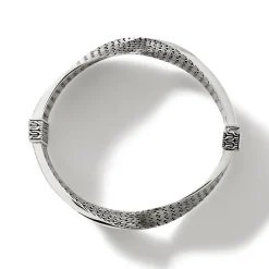 Women John Hardy Bangles & Cuffs^Carved Chain Twisted Bangle, Sterling Silver