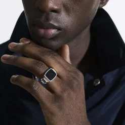 Men John Hardy Signets^Carved Signet Ring, Gold, Gemstone