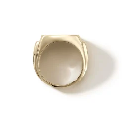 Men John Hardy Signets^Carved Signet Ring, Gold, Gemstone