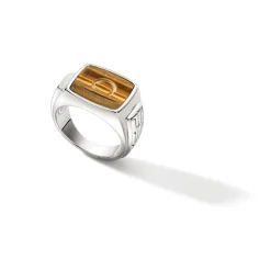 Men John Hardy Signets^Carved Signet Ring, Gold, Gemstone