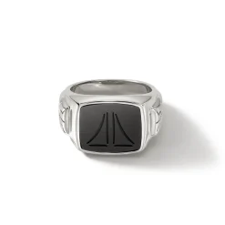 Men John Hardy Signets^Carved Signet Ring, Sterling Silver, Gemstone