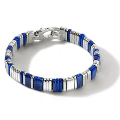 Men John Hardy Beads^Colorblock Bracelet, Silver, Gemstones