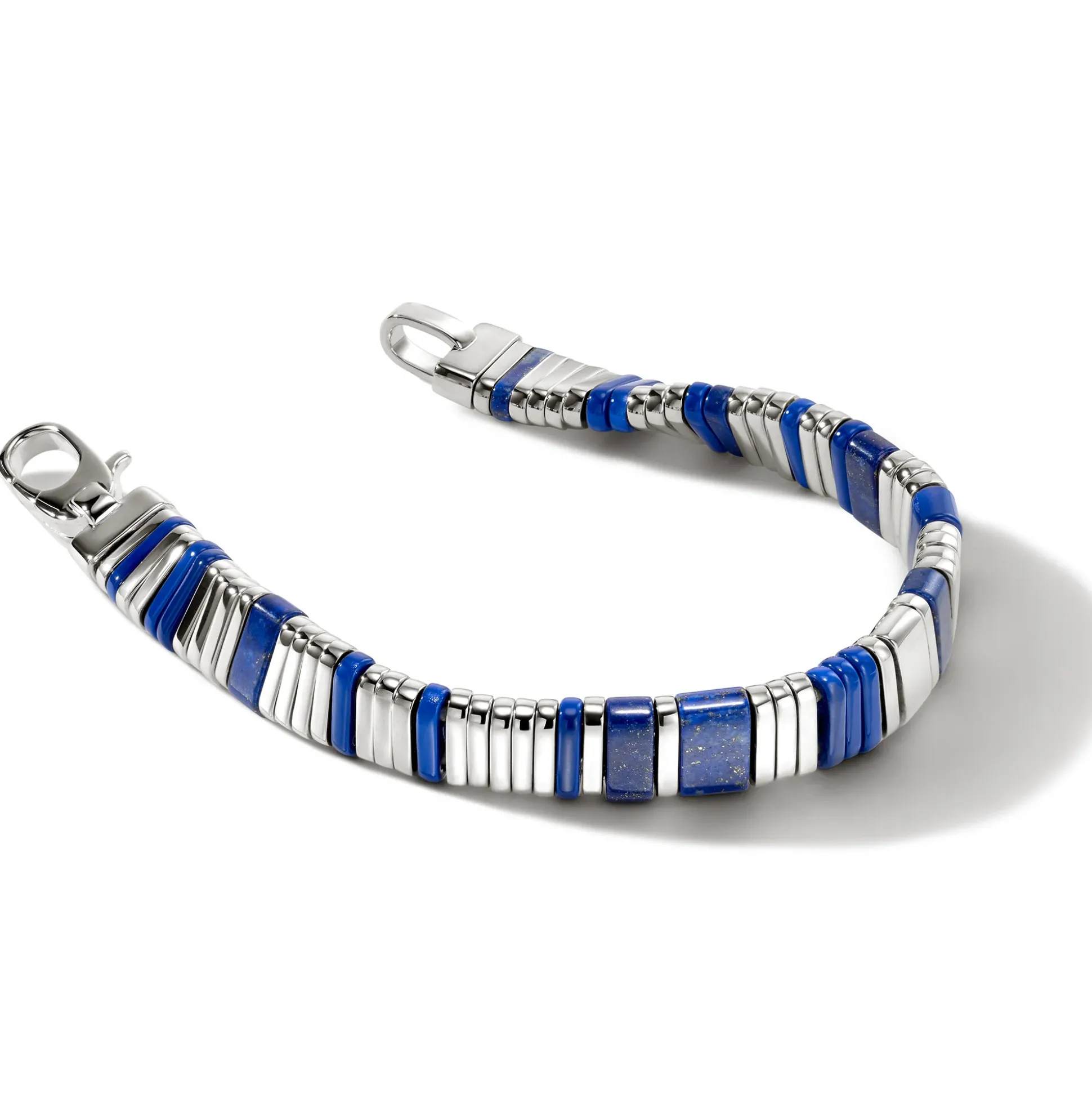 Men John Hardy Beads^Colorblock Bracelet, Silver, Gemstones