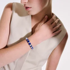 Men John Hardy Beads^Colorblock Bracelet, Silver, Gemstones